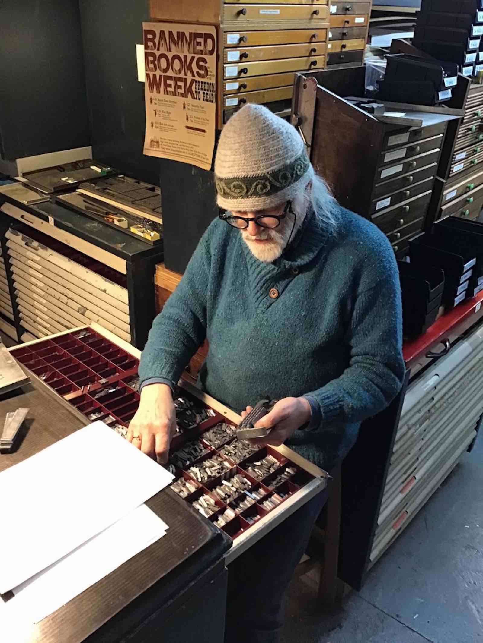 Graham at work