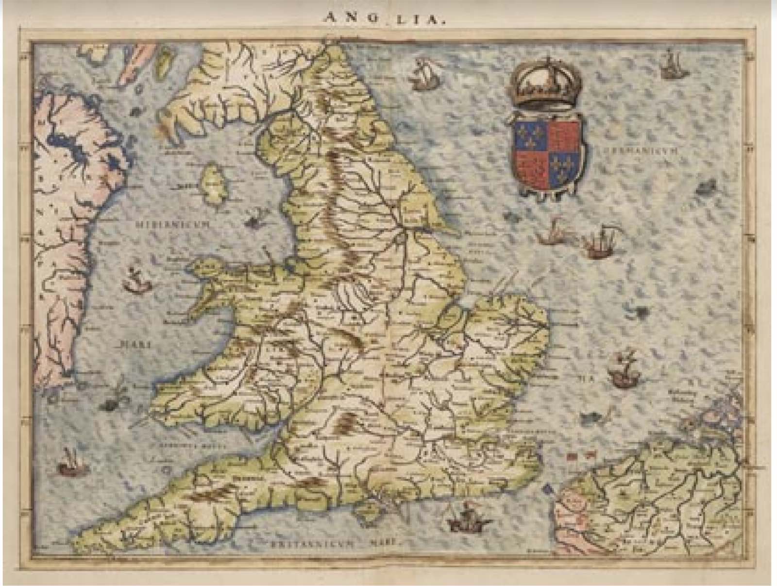 The Anglia map