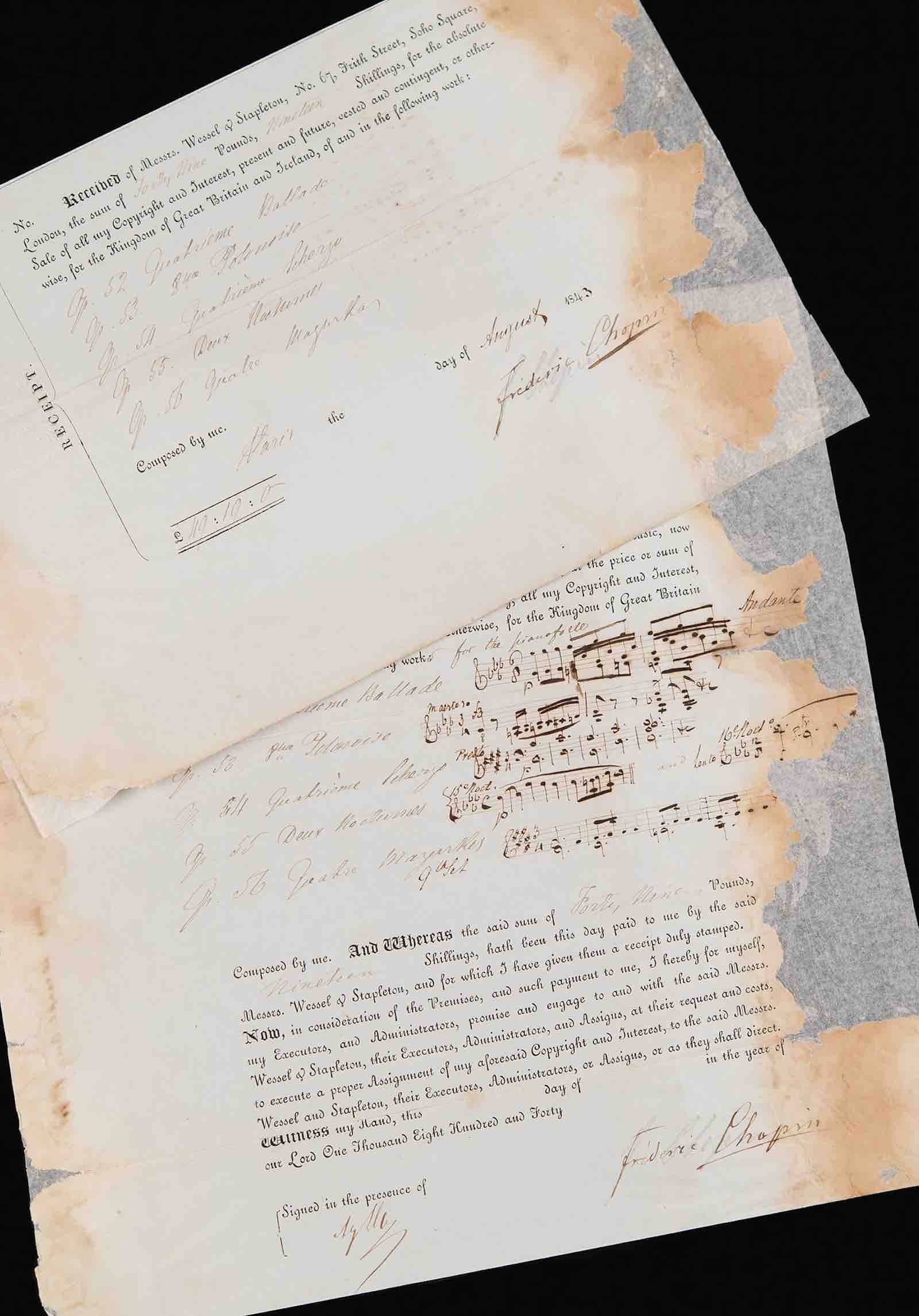 Chopin contracts