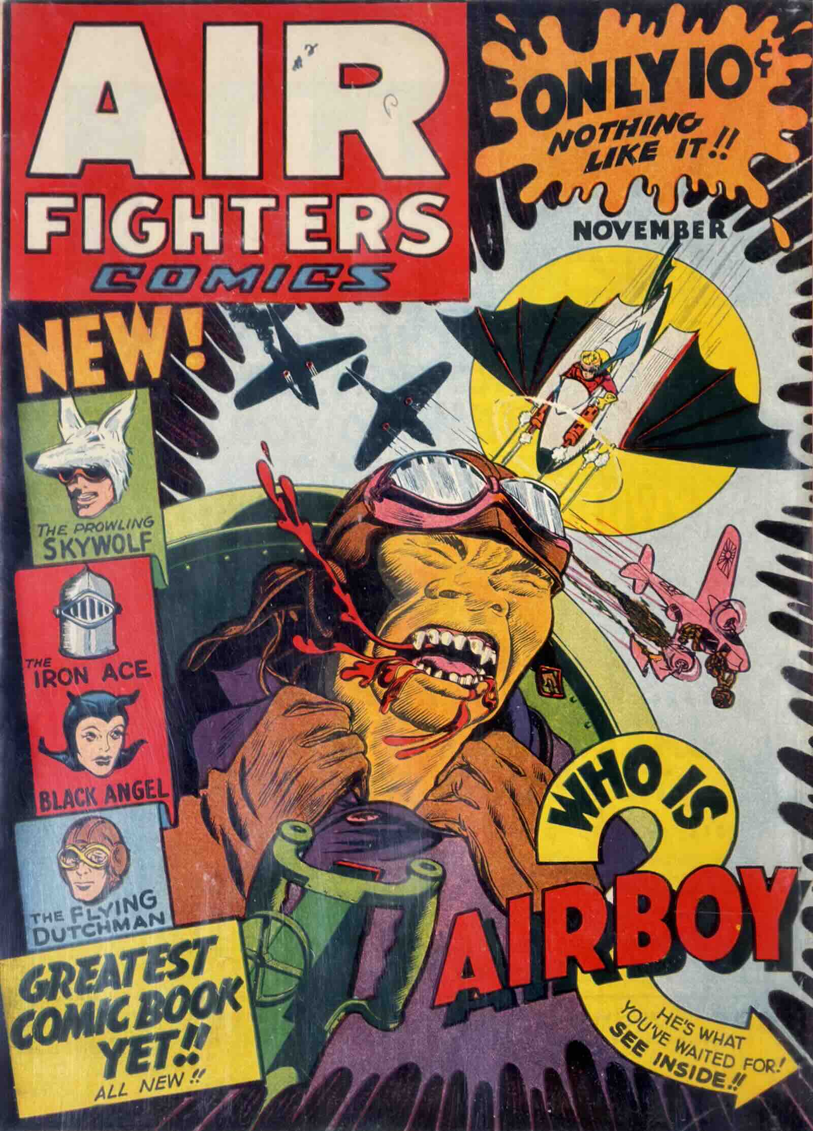 Air-Fighters Comics #2 cover