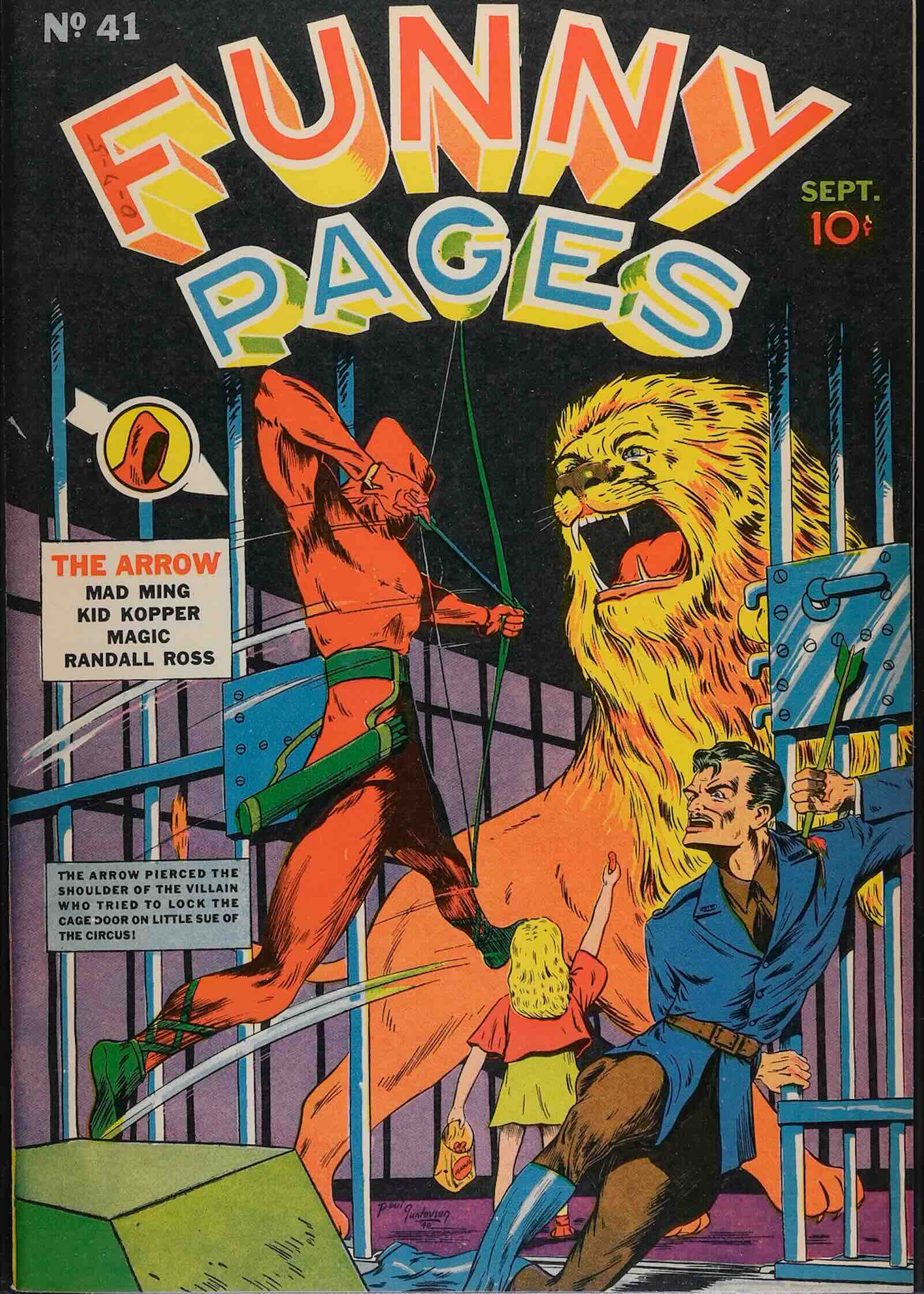 Funny Pages #41 cover