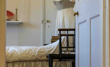 Jane Austen's bedroom at Jane Austen's House