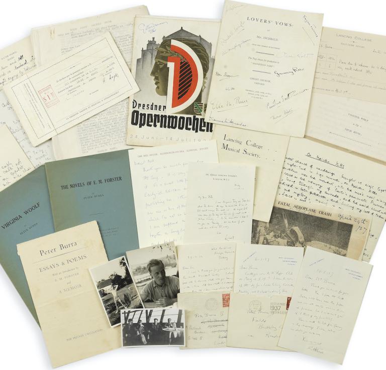 Peter Burra archive