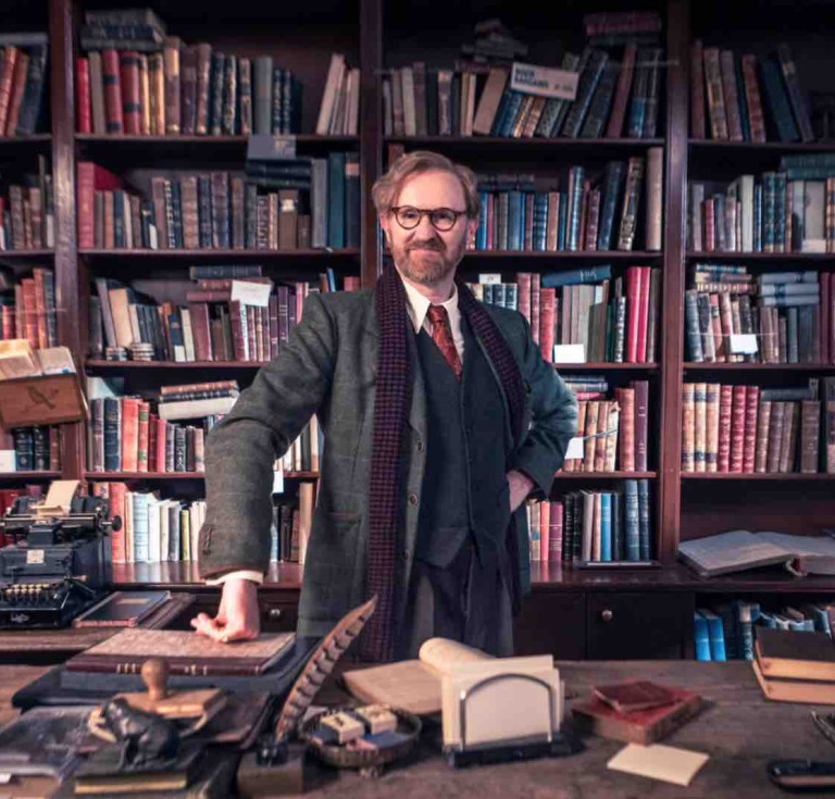 Mark Gatiss as Gabriel Book in Bookish
