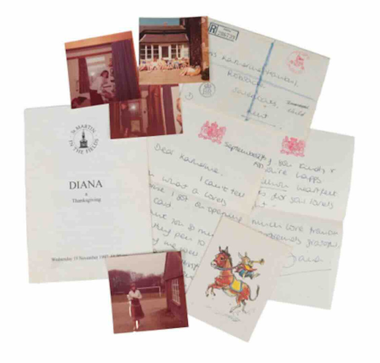 Items from the Diana, Princess of Wales auction