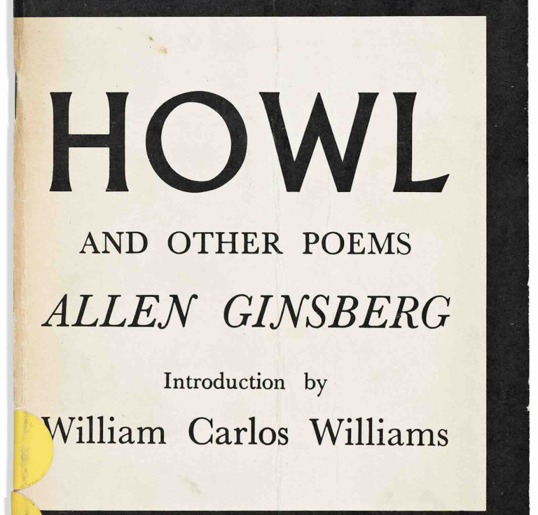 The Mattachine Society's copy of Howl and other Poems signed by Allen Ginsburg